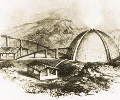 19世紀前半イタリアの地熱ドーム